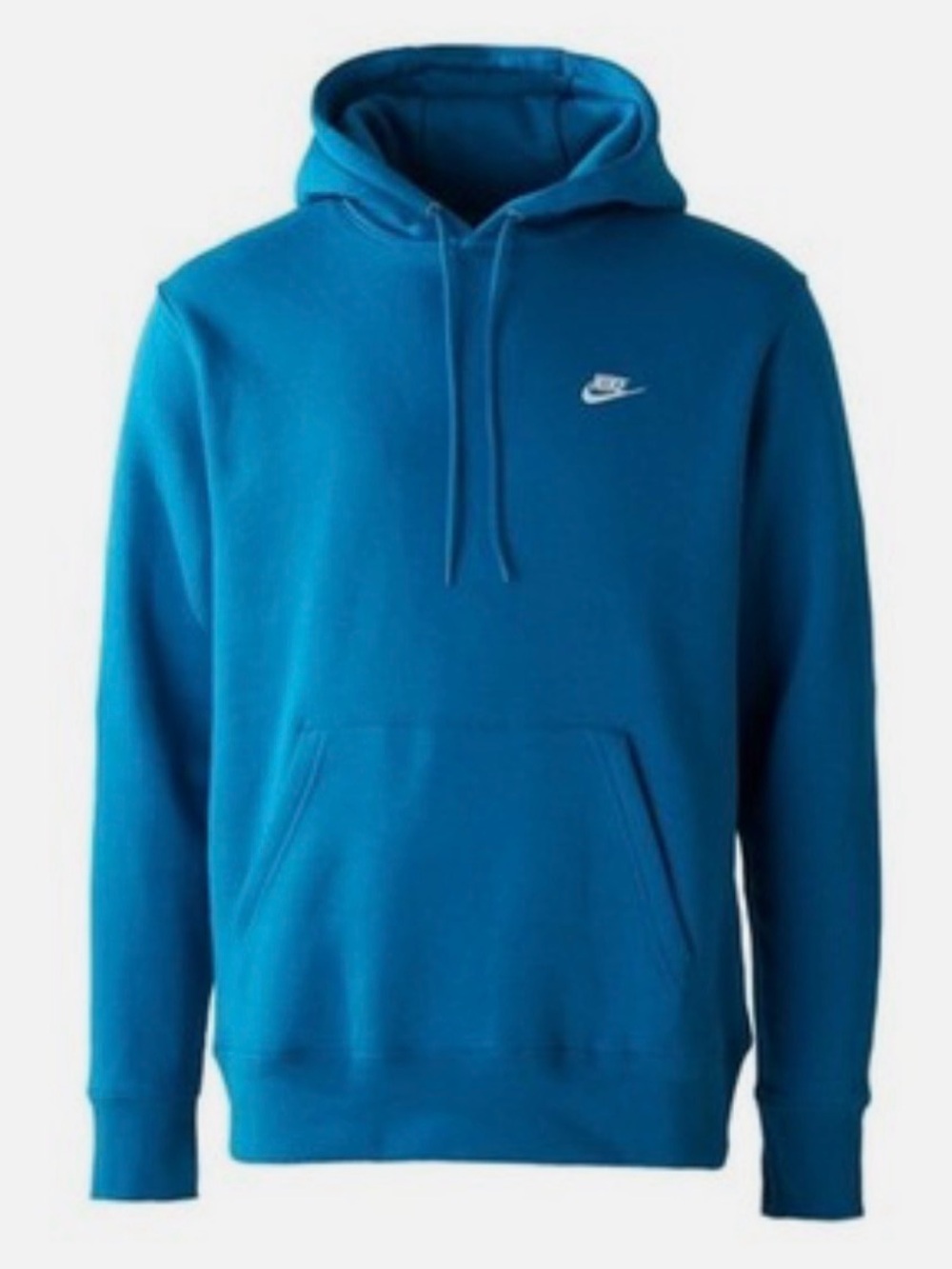 Nike Club Men's L Pullover Fleece Hoodie Blue